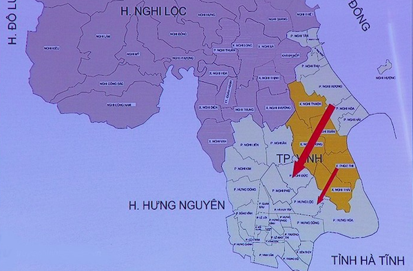 Thống nhất phương án mở rộng không gian đô thị TP. Vinh